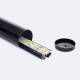 Afbeelding van Ophangprofiel Rond van Aluminium 2 m voor LED Strip tot 16 mm