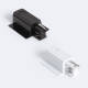 Afbeelding van Connector 'Rechtzijde ' Driefasig naar Net voor Borgia Inbouw Aluminium Rail