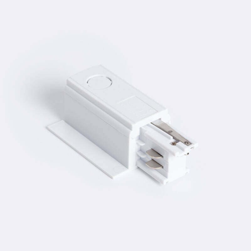Afbeelding van Connector 'Rechtzijde ' Driefasig naar Net voor Borgia Inbouw Aluminium Rail