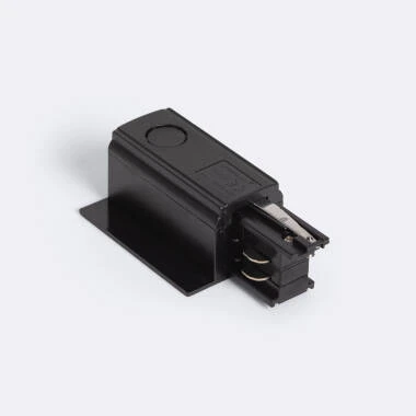 Connecteur “Right Side” Triphasé pour Rail Encastré Aluminium