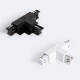 Afbeelding van Connector 'Right Side' Type T voor Borgia Inbouw Driefasige Aluminium Rail