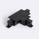 Afbeelding van Connector 'Right Side' Type T voor Borgia Inbouw Driefasige Aluminium Rail