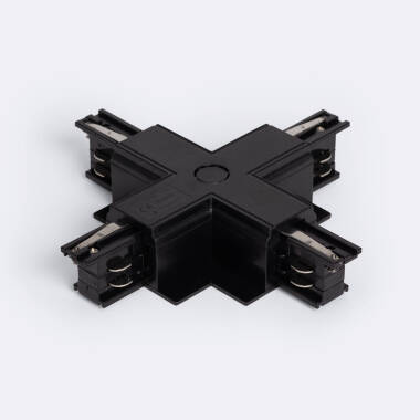 Verbinder Typ X für 3-Phasenstromschiene Unterputz/ Einbau Aluminium