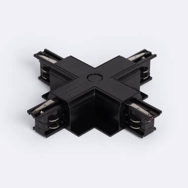 X Connector for 3-Circuit Recessed Aluminium Track