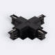 Afbeelding van Connector Type X voor Borgia Inbouw Driefasige Aluminium Rail
