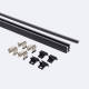 Bild von Aluminiumprofil Einbau 2m für LED Streifen bis 6mm