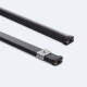 Image of 2m Watertight Aluminium Surface Profile for LED Strip up to 8mm IP65