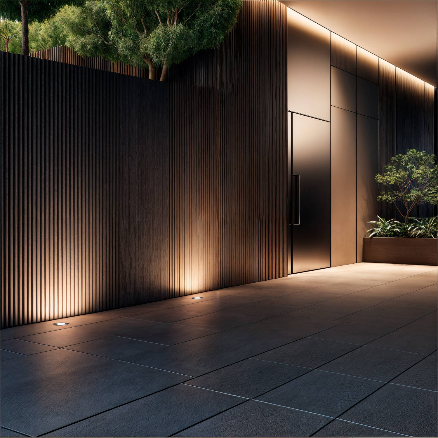 Reflektor Zewnętrzny LED 6W Wpuszczany w Ziemię Scuba Stal Nierdzewna - widok prezentacyjny