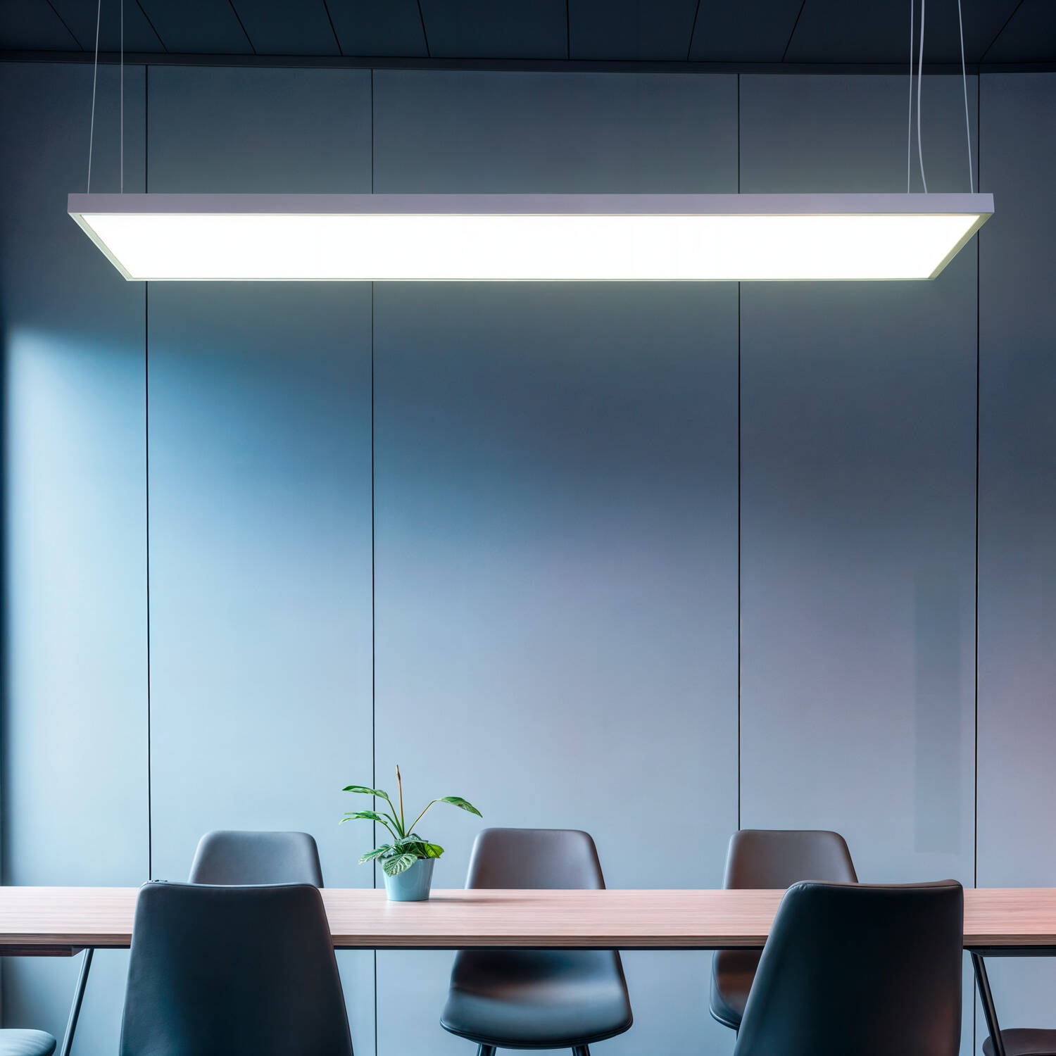 Panel LED 120x60 cm 63W 6300lm + Zestaw Zawieszenia linkowego - zimna biel - szczegoly