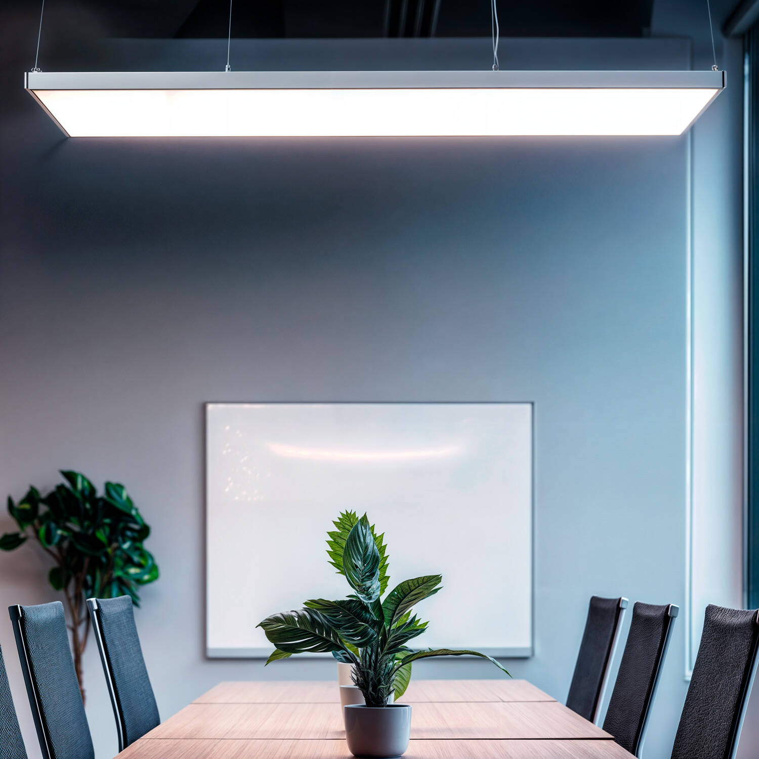 Panel LED 120x60 cm 60W 6000lm High Power BOKE + Zestaw Wiszący - zimna biel - szczegoly