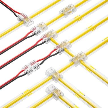 Hippo Connector 9 in 1 voor LED Strips 12/24V DC SMD en COB IP20 Breedte 5mm/8mm/10mm.