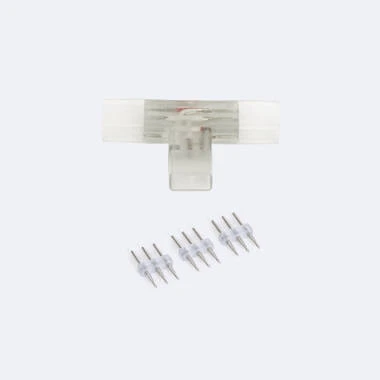 Connecteur Type « T » pour Ruban LED CCT 220V AC Largeur 14 mm