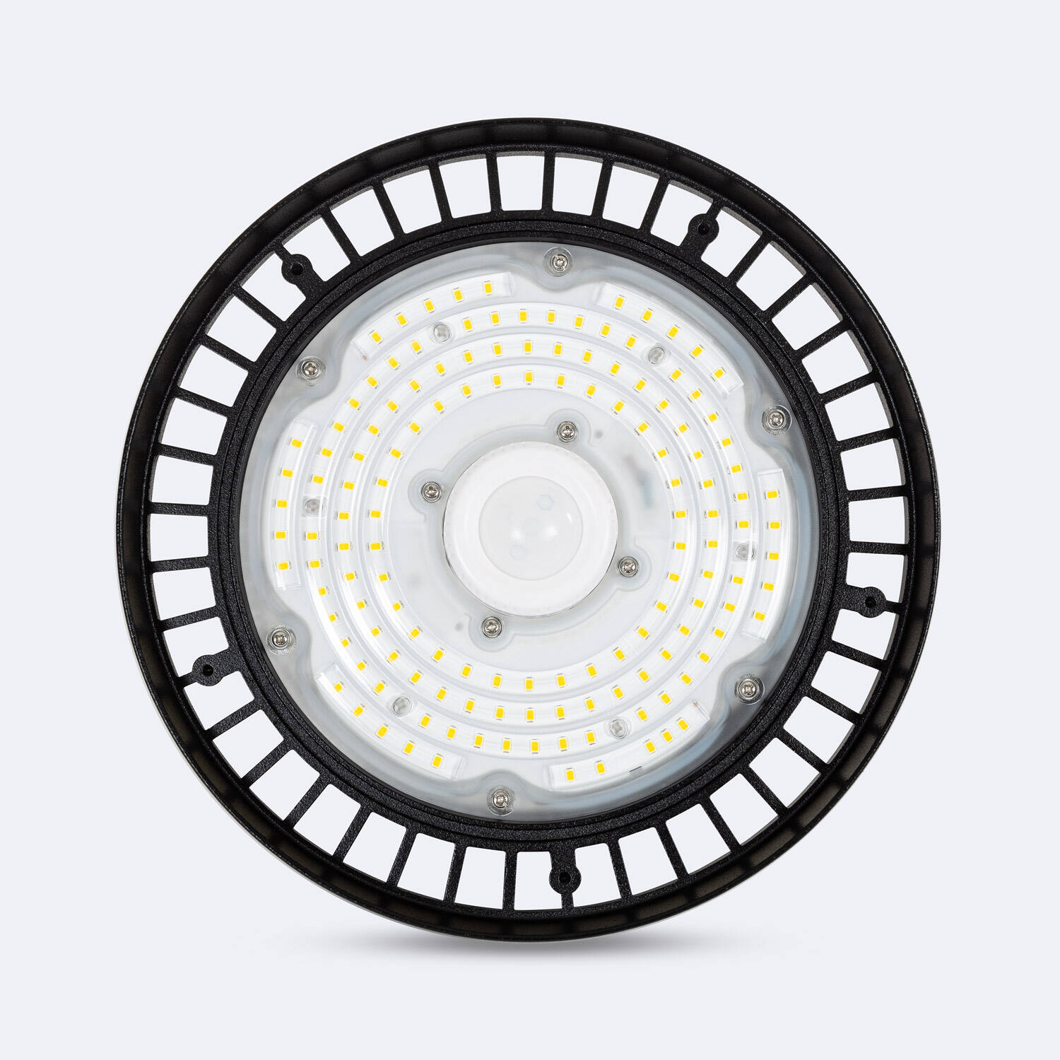 Oprawa Przemysłowa LED UFO 100W 170lm/W LIFUD SMART Czujnik Ruchu - widok prezentacyjny
