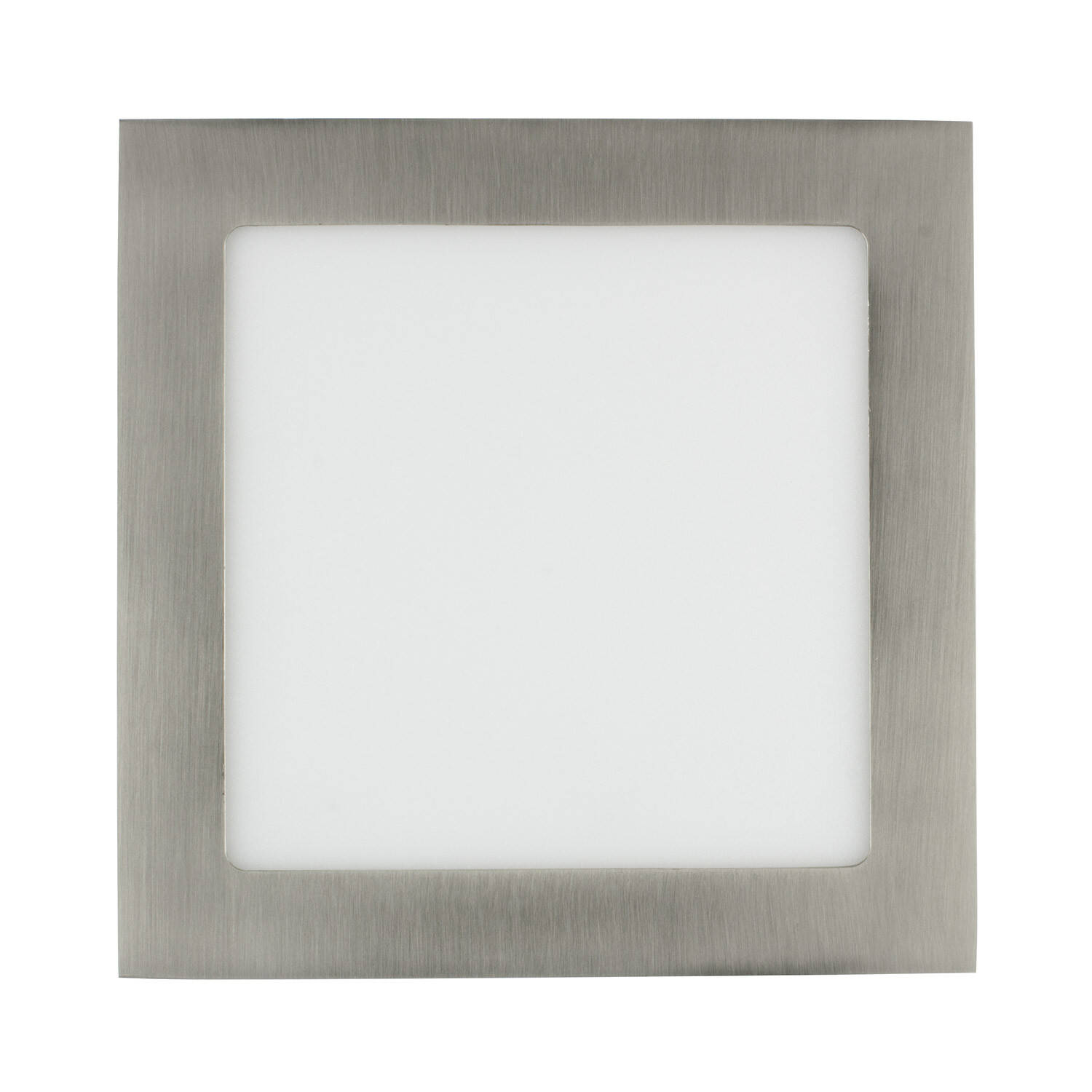 Oprawa LED 18W Kwadratowa SuperSlim Srebrna Wycięcie 205x205 mm - widok szczegółowy