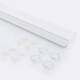 Afbeelding van Aluminium Driehoekig Profiel 2m voor LED Strip tot 20mm