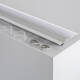 Image de Profilé Aluminium Angle Rond avec Capot Continu pour Ruban LED jusqu'à 20 mm