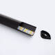 Immagine di Profilo in Alluminio Angolo Circolare per Striscia LED fino a 20mm