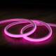 Image of 50m 220V AC Pink Dimmable Semicircular 180 Neon LED Strip 100LED/m 7.5W/m Cut at Every 100cm IP67