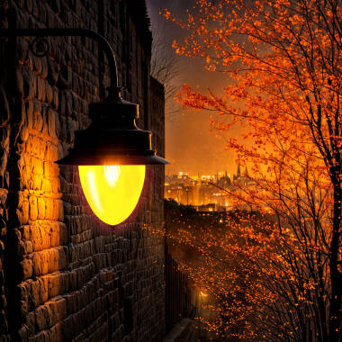 40W LED Streetlight Amber Fisher 1-10V Dimmable LUMILEDS PHILIPS Xitanium