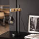 Image de Lampe à Poser Métal et Bois Monah