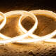 Image of 50M 220V LED Strip COB Dimmable 320LED/m 8W/m 720lm/m 12mm Wide Cut at Every 50cm IP65 CRI90