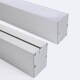 Image of Sixe Aluminium Surface & Suspended Profile with Continuous Cover for LED Strip up to 22mm