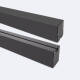 Bild von Aluminiumprofil Sixe Oberfläche und Aufhängung mit durchgehender Abdeckung für LED Streifen bis 22mm
