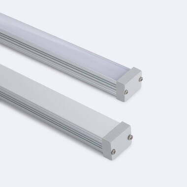 Aluminiumprofil Wasserdicht IP65 Oberfläche 2m für LED Streifen bis 10 mm