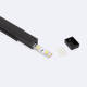 Bild von Aluminiumprofil Wasserdicht IP65 Oberfläche 2m für LED Streifen bis 10 mm