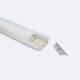 Bild von Aluminiumprofil Einbau für LED Streifen bis 31 mm mit durchgehender Abdeckung