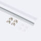 Image of 2m Aluminium Surface Profile for LED Strip up to 6mm