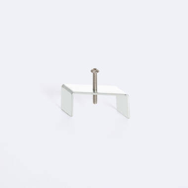 Clip pour Rail Monophasé Borgia Encastré Aluminium