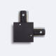 Afbeelding van Connector Type L voor Borgia Monofasige Inbouw Aluminium Rail