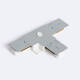 Afbeelding van Connector Type T voor Monofasige Borgia Inbouw Aluminium Rail
