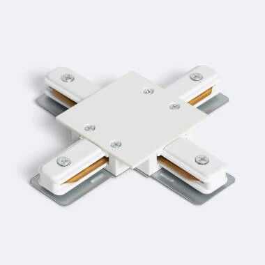 X Connector for 1-Circuit Recessed Aluminium Track