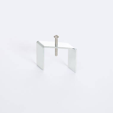 Clip für 3-Phasenstromschiene DALI Track Einbau Aluminium