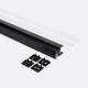 Image of Aluminium Profile for Shelves with Continuous Cover for LED Strips up to 12mm 