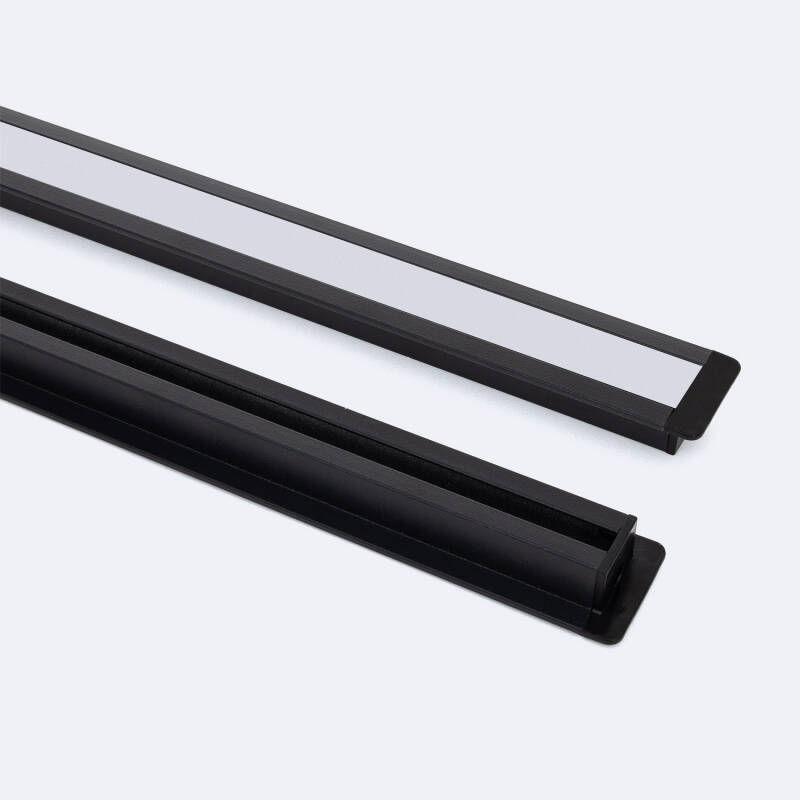 Afbeelding van Inbouw Aluminium Profiel voor Plafond met Clips voor LED Strips tot 12 mm Afbeelding van Inbouw Aluminium Profiel voor Plafond met Clips voor LED Strips tot 12 mm