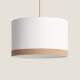 Image de Suspension Tissu Naturel Leya