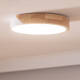 Image de Plafonnier LED Rond Bois 18W CCT Sélectionnable Semi-Dari Ø320 mm