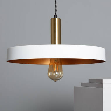Lampa Wisząca z Metalu Furiko