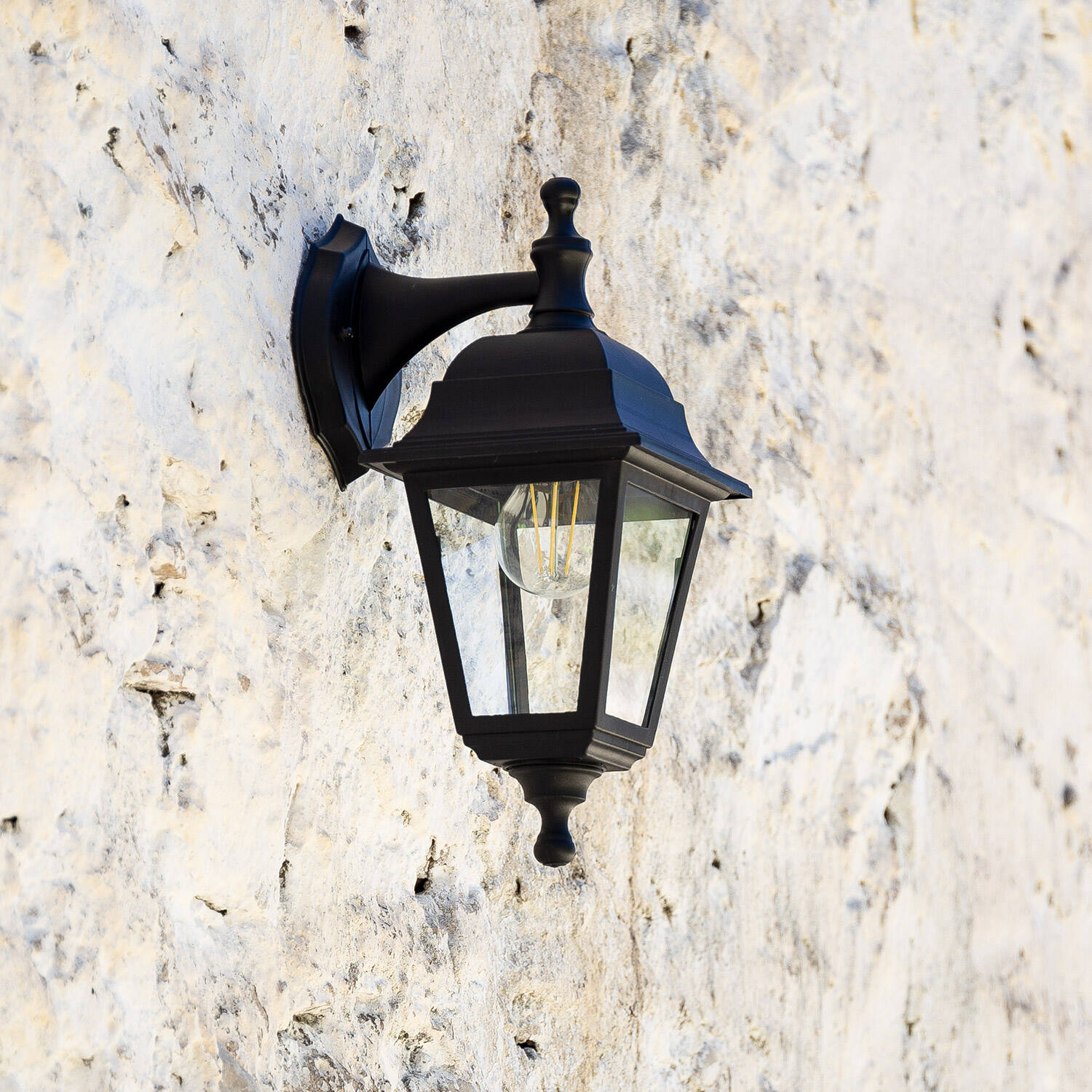 Lampa Ścienna Zewnętrzna Mini Villa Czarna - parametry