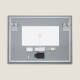 Image de Miroir Salle de Bain avec Éclairage LED Anti-buée Sarakiniko 60x80 cm