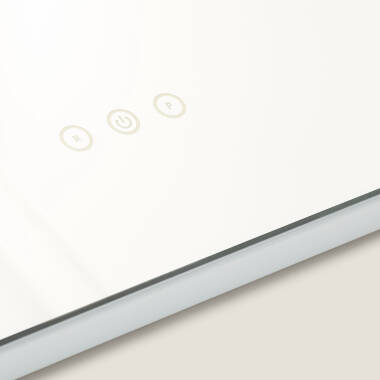 Afbeelding van Badkamer Spiegel met LED Verlichting 70x50 cm Essauira  