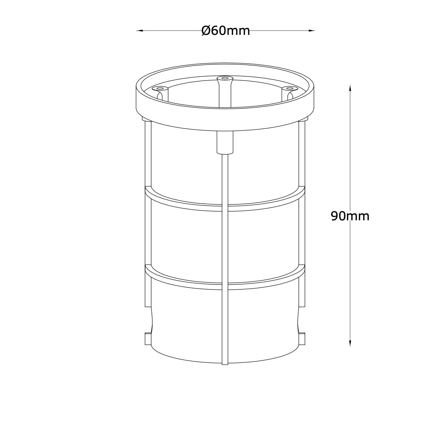 Oczko Ogrodowe LED Podłogowe 3W - parametry