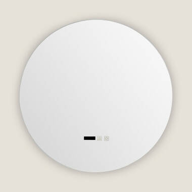 Big Volpe Anti-fog Tactile LED Decorative Mirror Ø60 cm