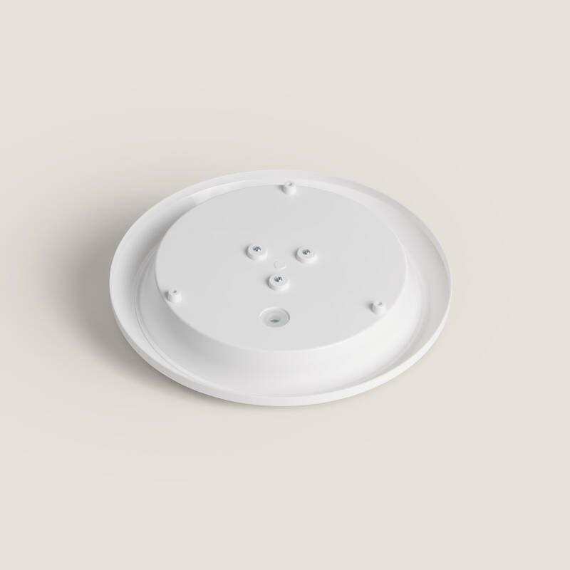 Plafonnier LED Avec Détecteur De Mouvement PIR 360° - Noir, 300 Mm, 2 Douilles E27, Réglable - Horoz Electric