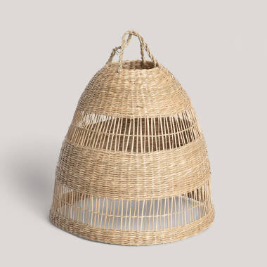 Paralume Lampada Sospensione Fibre Naturali Sami ILUZZIA