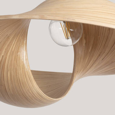 Image of Acacia Shuka Big Bamboo Pendant Lamp ILUZZIA  Ø600 mm