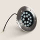 Bild von Aussen LED Bodeneinbauleuchte 18W Solid Inox